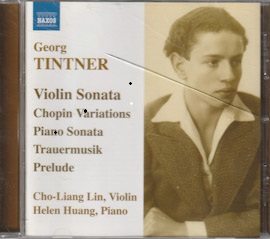 CHO-LIANG LIN - GEORG TINTER